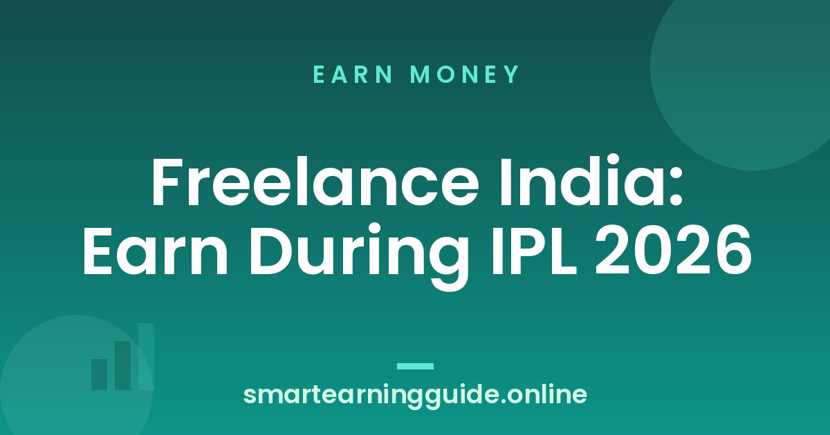 Freelance India: Earn During IPL 2026